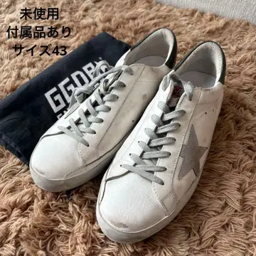 [ 미사용 ] 골든구스 스니커즈 슈퍼스타 남성용 43 가죽