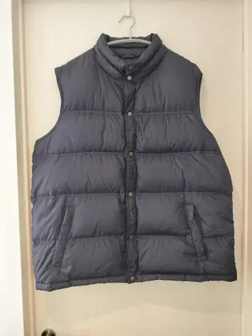 랜즈 엔드 다운 베스트 XL 블랙