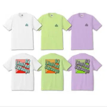 04LimitedSazabys 스퀘어 T셔츠