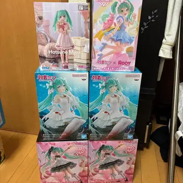 하츠네 미쿠 피규어 Rody 콜라보 6체