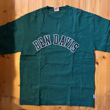 벤 데이비스 오버 사이즈 T셔츠 X-Large 다크 그린