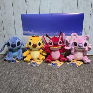 디즈니 스티치 봉제 인형 사촌 전종 세트