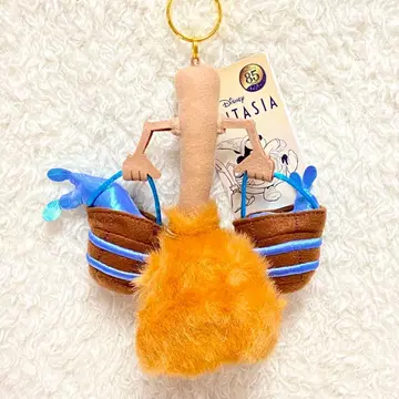 빗자루 봉제 인형 키링 키체인 디즈니 스토어 판타지아