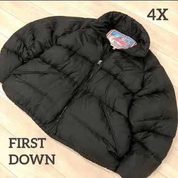 야마 택 90s 퍼스트 다운 두툼한 다운 자켓 빅 사이즈 4XL