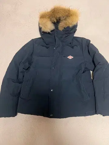 단톤 38 네이비 다운 자켓 퍼 포함