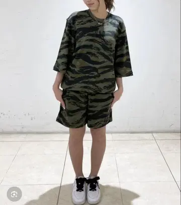 GAP 카모플라쥬 셋업 로고 L