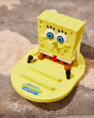 스펀지밥 스마트폰 스탠드 아메리칸 잡화 피규어