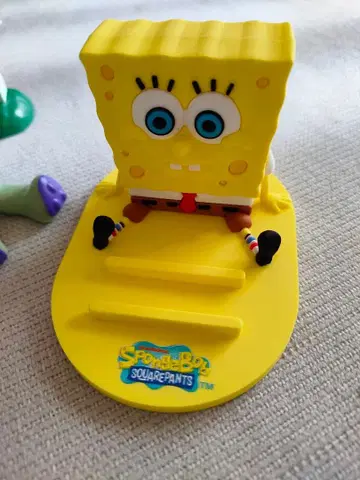 스마트폰 스탠드 스펀지밥 아메리칸 잡화 피규어