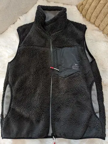 참스 본딩 플리스 베스트 CH04-1278 블랙 S 사이즈