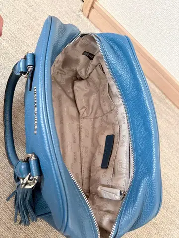 MICHAEL KORS 파랑 가죽 숄더백