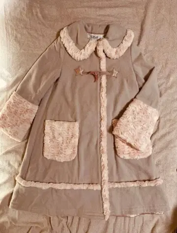 MILK 잡지 게재 코트 라벤더 핑크