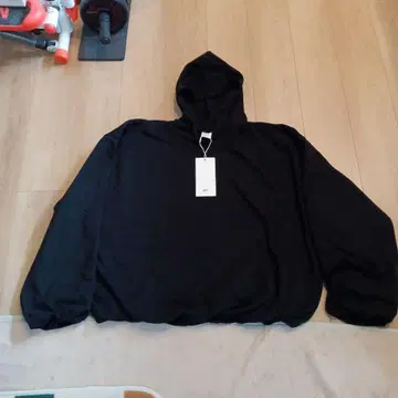 택 포함 새상품 idlt 블랙 후드티 L 사이즈