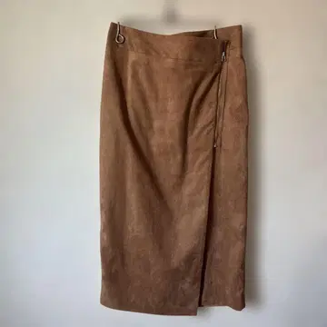 유나이티드 애로우즈 스웨이드 타이트 스커트