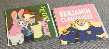 주토피아 2 주토피아 카페 코스터 닉 주디 크로우하우저