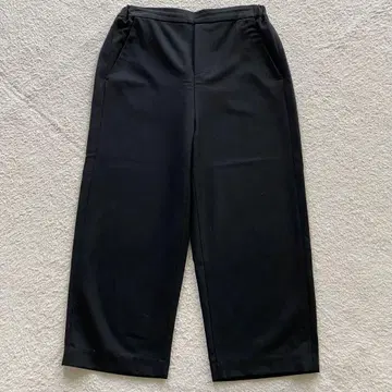 [ 2021년 모델 ] mizuiro ind 와이드 팬츠 허리밴딩 블랙