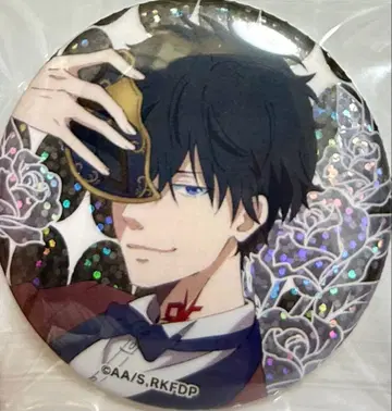 카모하시 론의 금단 추리 콜라보 카페 홀로그램 캔뱃지 론 레어