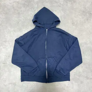 80s 90s 더블 페이스 지퍼 후드티 안감 서멀 후드티 USA 제조