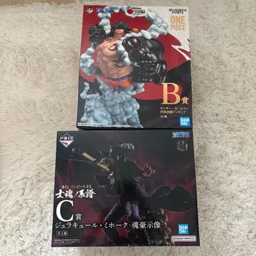 원피스 1번 복권 B상 루피 & C상 미호크 덤 샹크스 피규어