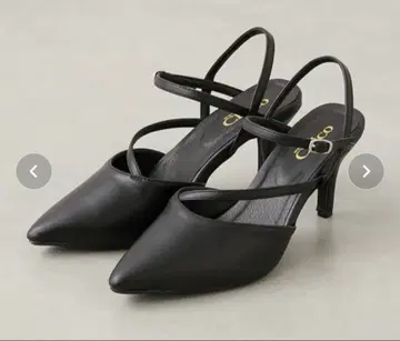 [ 당일 발송 ] Chico 앵클 스트랩 펌프스 블랙