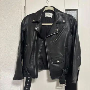 뷰티풀 피플 가죽 라이더 자켓 블랙