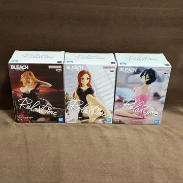 BLEACH 피규어 마츠모토 란기쿠 이노우에 오리히메 쿠키 루키아