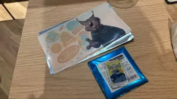 주토피아 카페 특전 파우버트