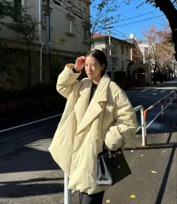 CLANE 다운 자켓 COCOON SHORT DOWN COAT