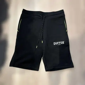 DUFFER 블랙 숏팬츠 M
