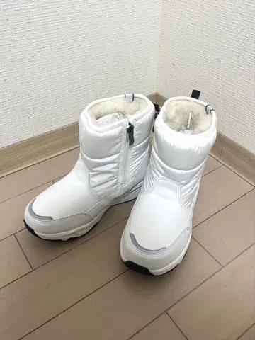 Bearpaw 스노우 부츠 지퍼 달린 22cm