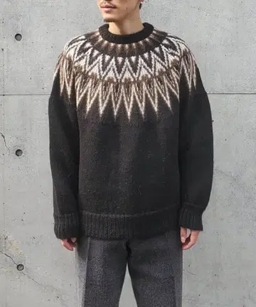 MARKAWEAR 노르딕 니트