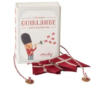 Maileg 덴마크 플래그 가랜드