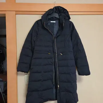 so close, 블랙 롱 다운 자켓