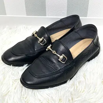 르 타론 가죽 비트 바부쉬 블랙 22cm 비트 로퍼 일본제