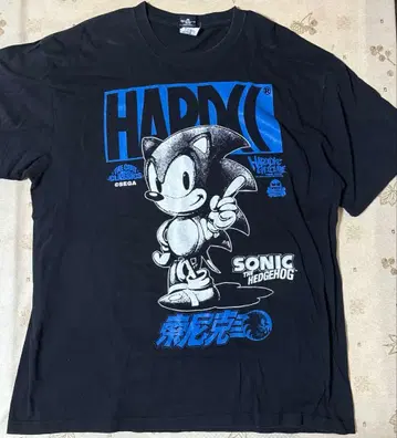 하드코어 초콜릿 소닉 T셔츠