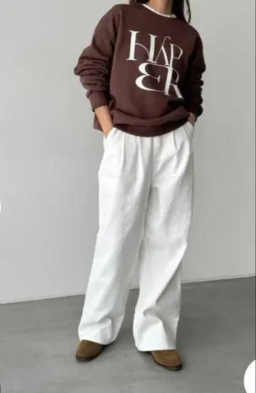 CANAL JEAN El mar 트레이닝복 브라운 F 사이즈