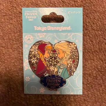 Frozen Fantasy 2017 핀 배지 디즈니랜드 안나