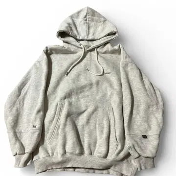 WV PROJECT 그레이 후드 부착 후드티