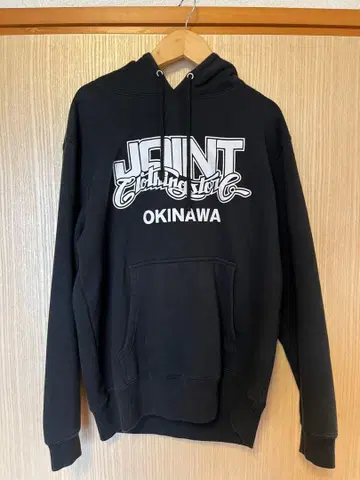 JOINT 블랙 맨투맨 블랙 후드티 OKINAWA 오키나와 인기 상품