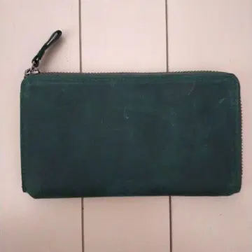 Hallelujah 하렐루야 TIDY2.0 가죽 장지갑 그린