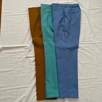 INED 슬림 레그 팬츠 3색 세트