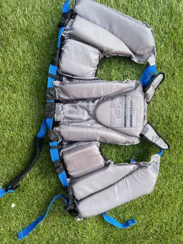 키즈용 AQA 구명 조끼 파랑/화이트