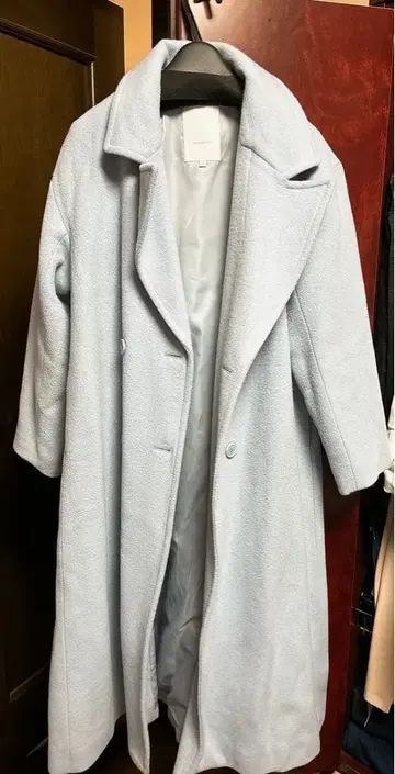 MERCURYDUO 롱 코트 S 라이트 블루