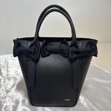 M's 그레이시 리본 토트백 이너백 포함 르네 폭시