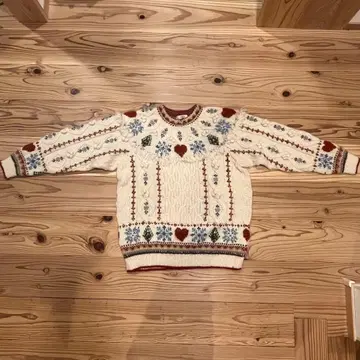 NOUGAT SUGAR 누가 슈가 하트 스웨터 사이즈 미상