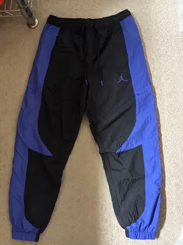 Jordan 블랙 보라색 나일론 팬츠