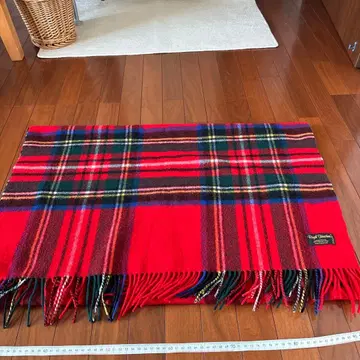 Royal Heather 타탄 체크 머플러