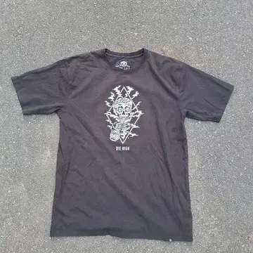 LURKING CLASS 스컬T셔츠 블랙