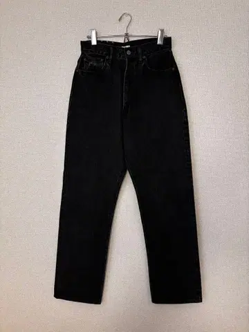 CIOTA 블랙 스트레이트 데님 26