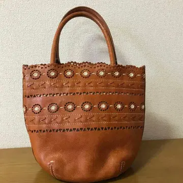 겐텐 토트백 브라운