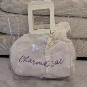 Charmat sac 클리어 토트백